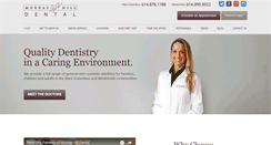 Desktop Screenshot of murrayhillfamilydental.com